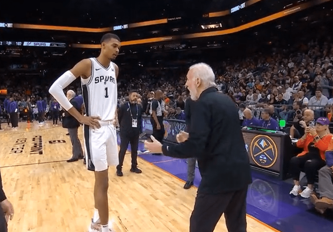 Γουεμπανιαμά για Πόποβιτς: «Ήταν τιμή μου»