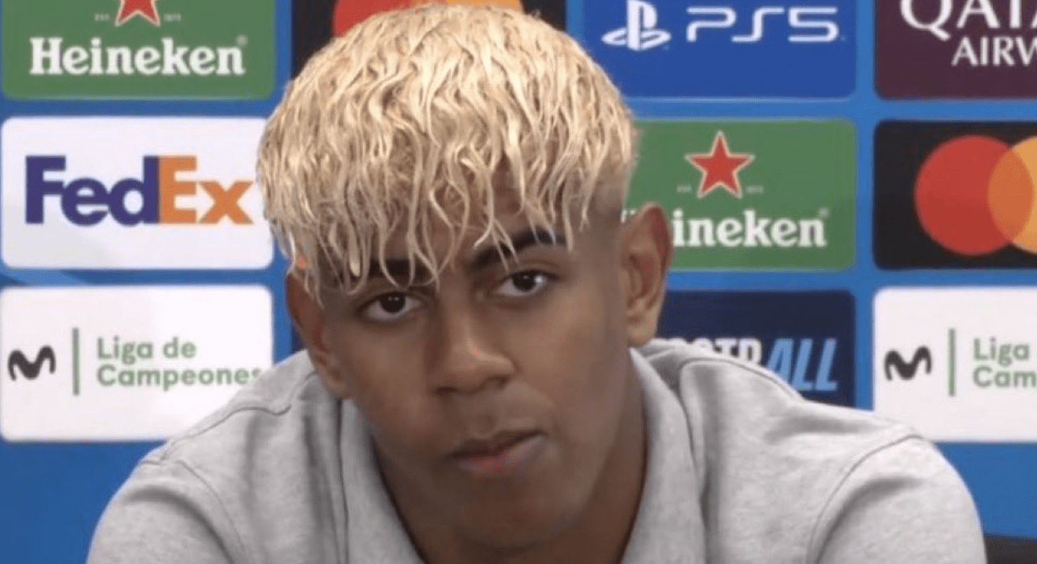 Επικός Γιαμάλ για την «ντεκαπαζιά»: «Τα βάφω γιατί βαριέμαι στο σπίτι»