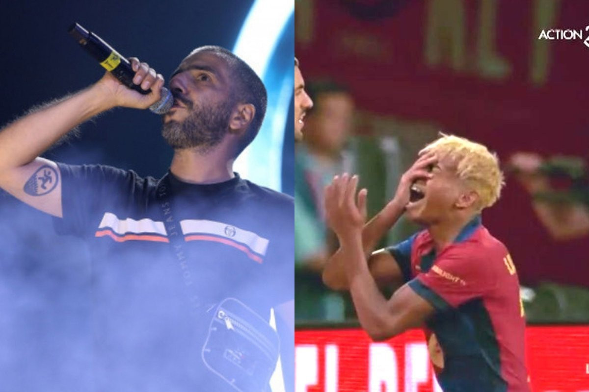 Ο Γιαμάλ στο έδαφος και ο ΛΕΞ με την ατάκα της βραδιάς (video)