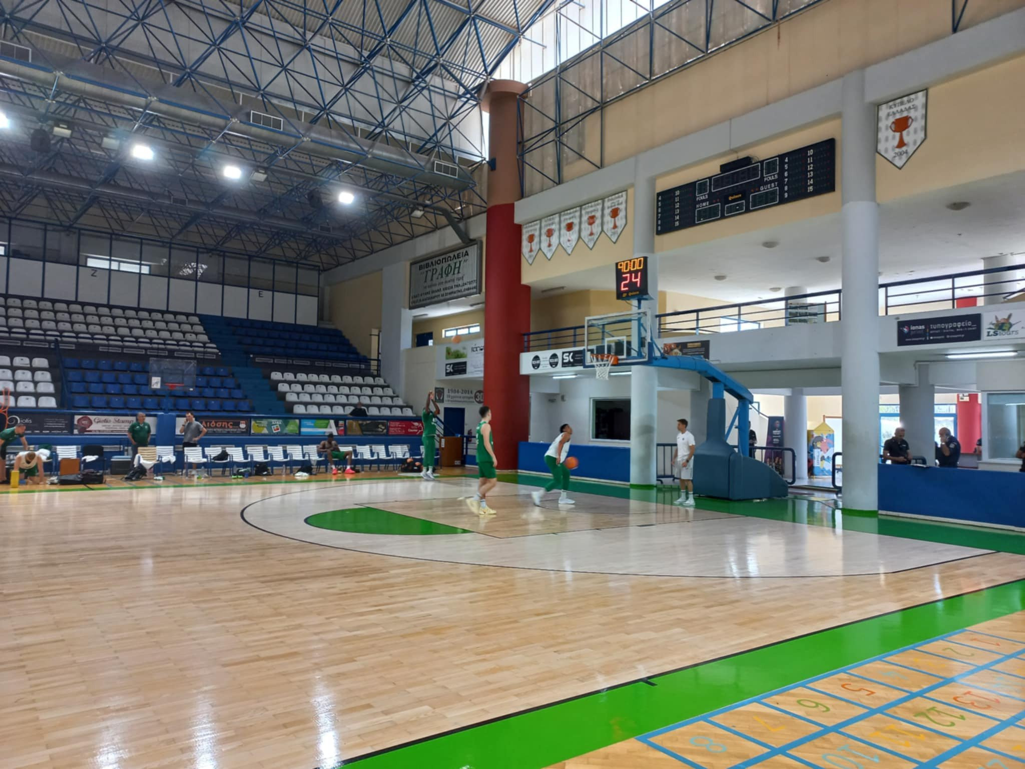 Προπονήθηκε στη Ζωφριά πριν τον ημιτελικό με την ΑΕΚ η Μάλαγα