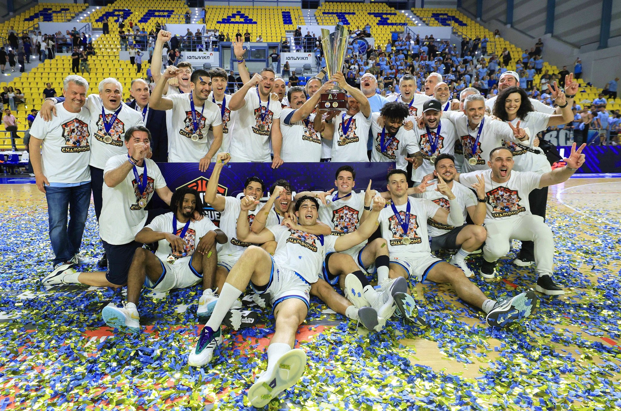 Η Μύκονος είναι πρωταθλήτρια της Elite League - Η απονομή και οι πανηγυρισμοί (video)