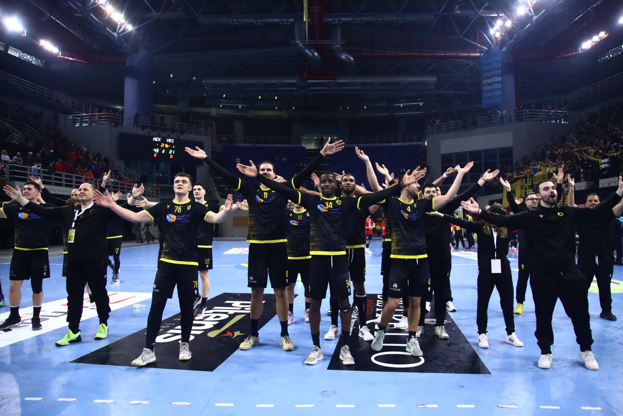 Πάει για ρεκόρ προσέλευσης η Sunel Arena – Αναμένονται 8.000 φίλοι της ΑΕΚ στον τελικό του EHF