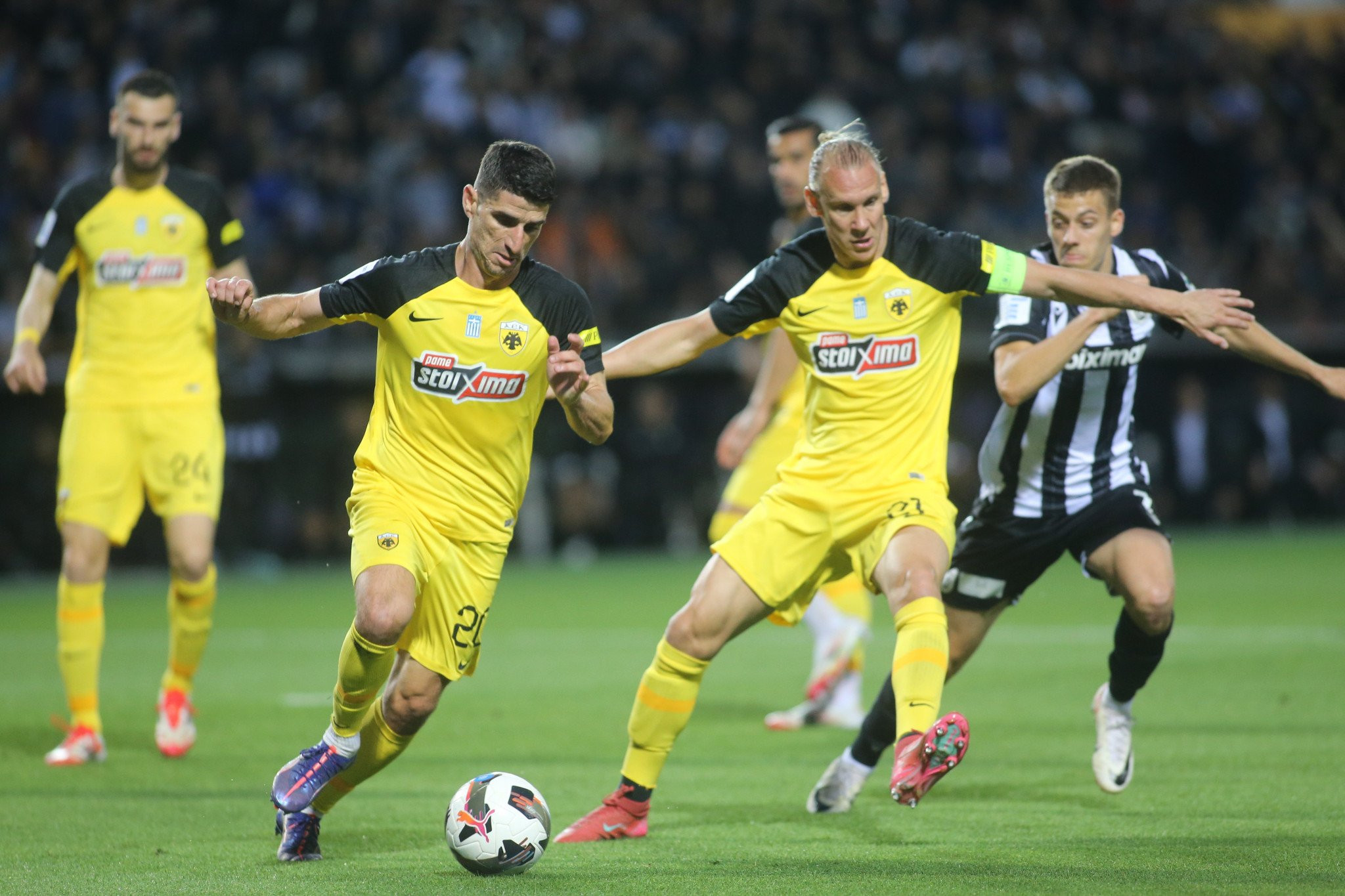 Η κριτική των παικτών της ΑΕΚ από το ματς με τον ΠΑΟΚ