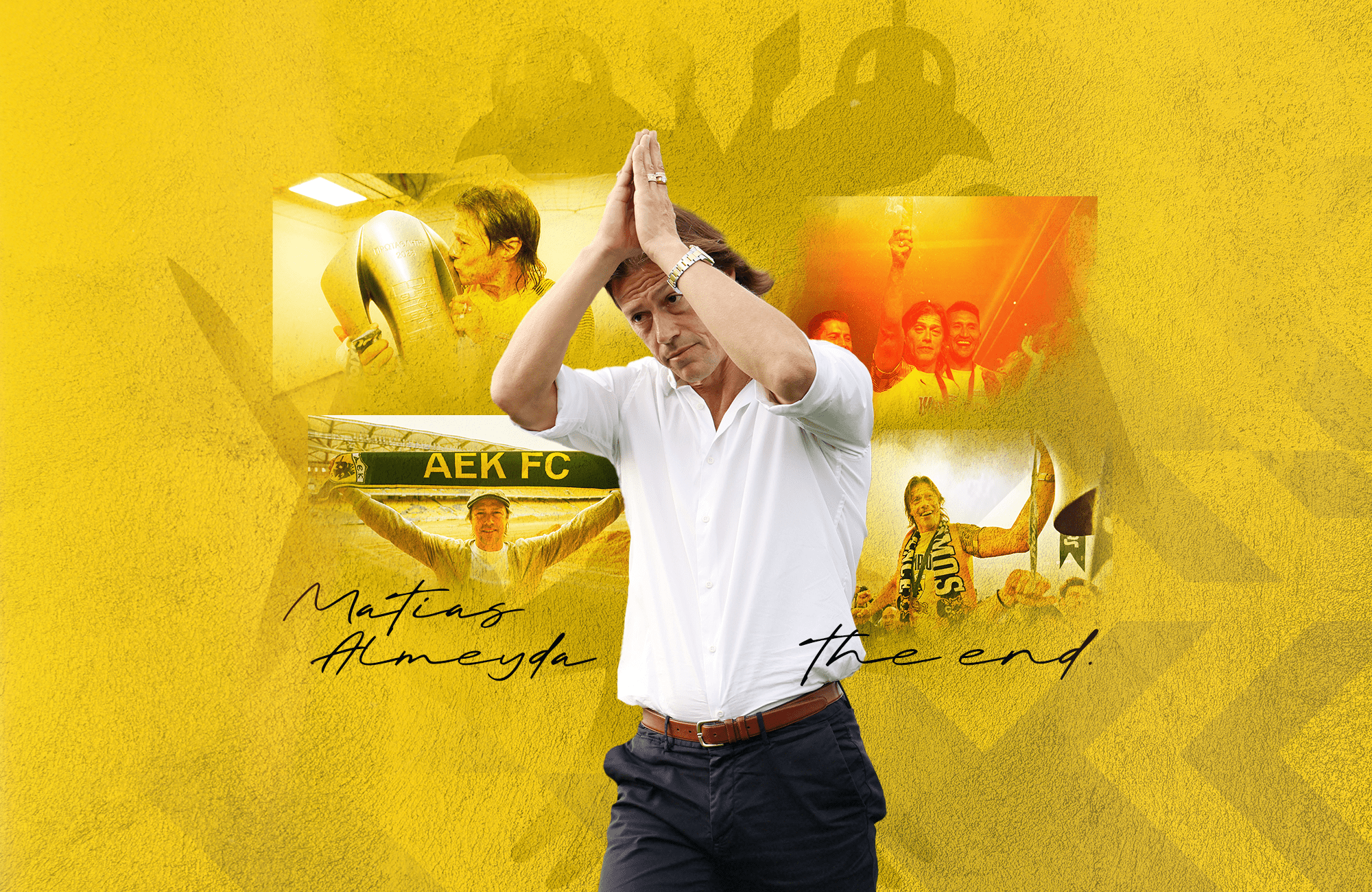 Τίτλοι τέλους: Παρελθόν και επίσημα ο Αλμέιδα από την ΑΕΚ!