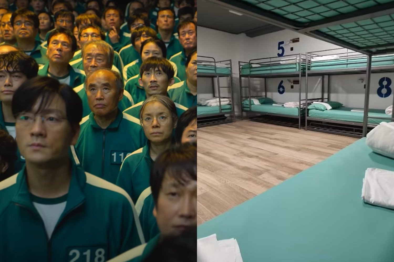 Απίστευτο κόστος για ένα δωμάτιο σαν τον κοιτώνα του Squid Game - Έξαλλοι οι Άγγλοι για τις συνθήκες στο Μπιλμπάο