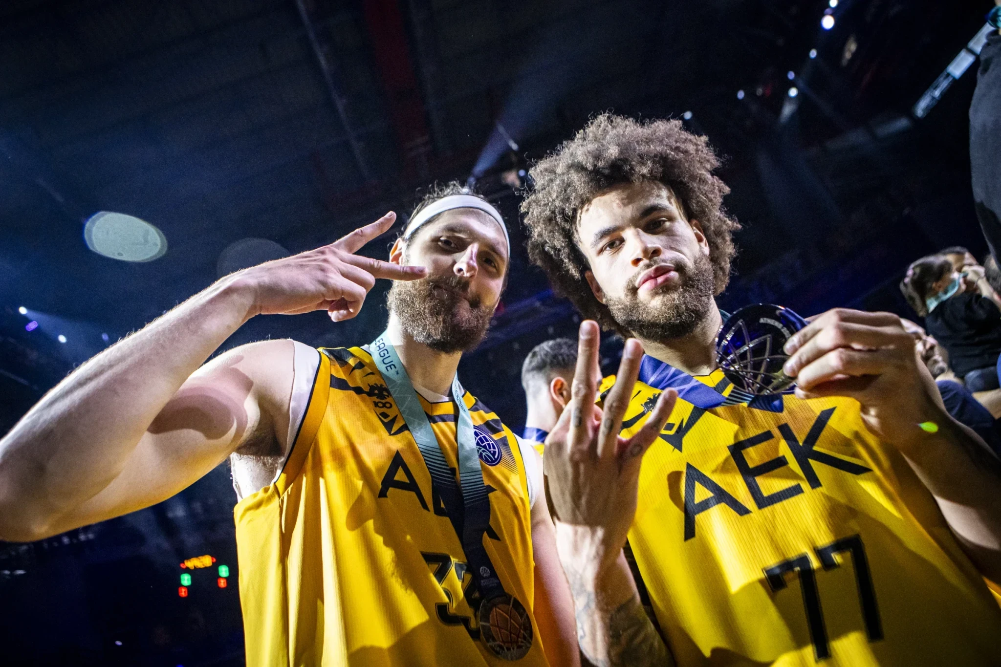 AEK θα πει... ανατροπή: Τέταρτο comeback με διψήφια διαφορά πόντων στο BCL φέτος