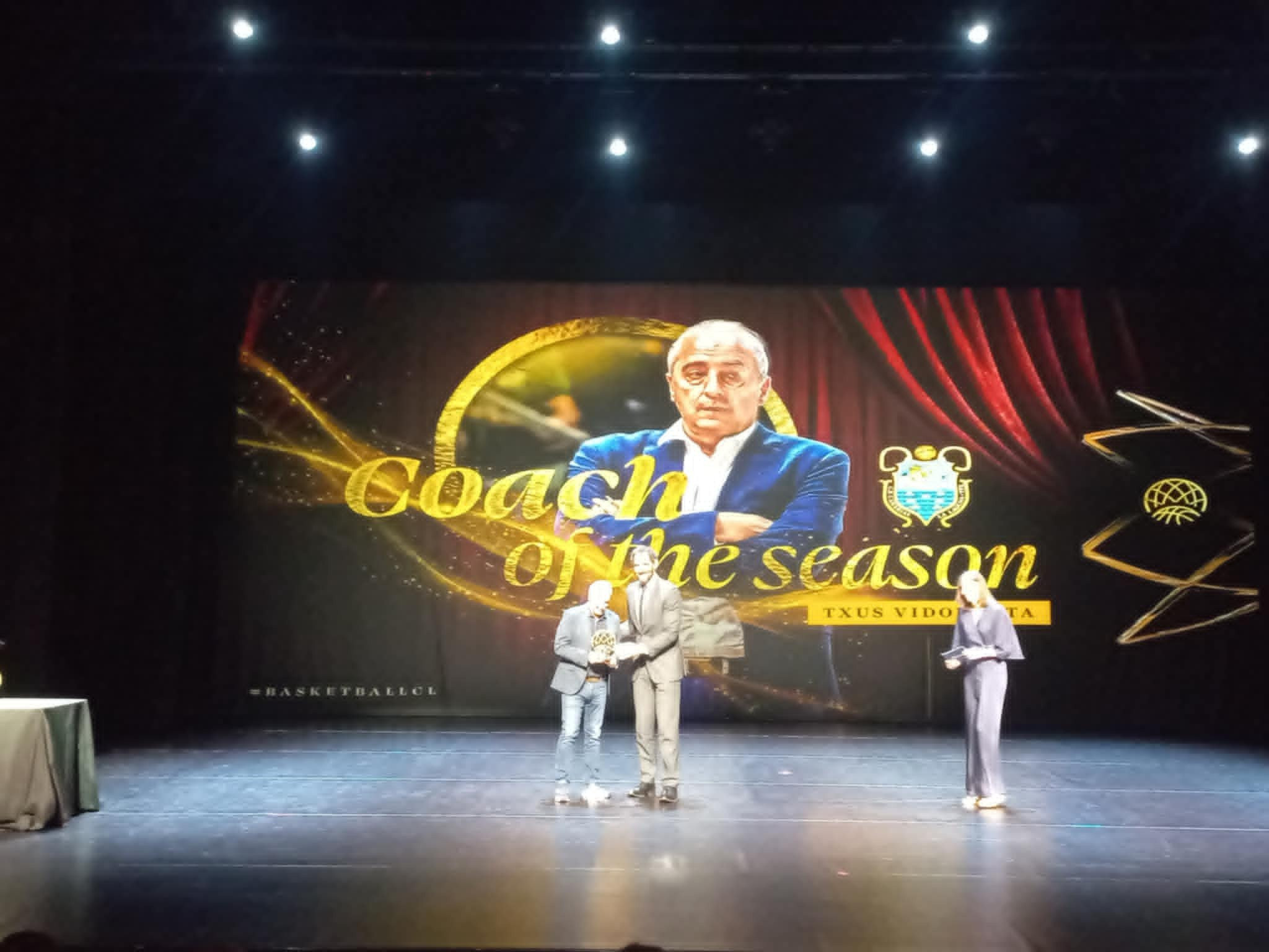 Προπονητής της σεζόν στο BCL ο Τσους Βιντορέτα