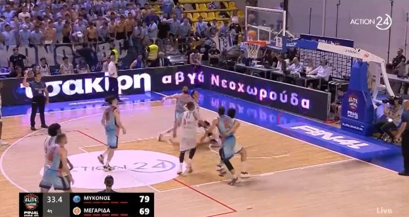 «Πως σου ήρθε αυτό;»: Παίκτης της Μεγαρίδας έχασε βολή και ο προπονητής τον έβγαλε έξω (video)