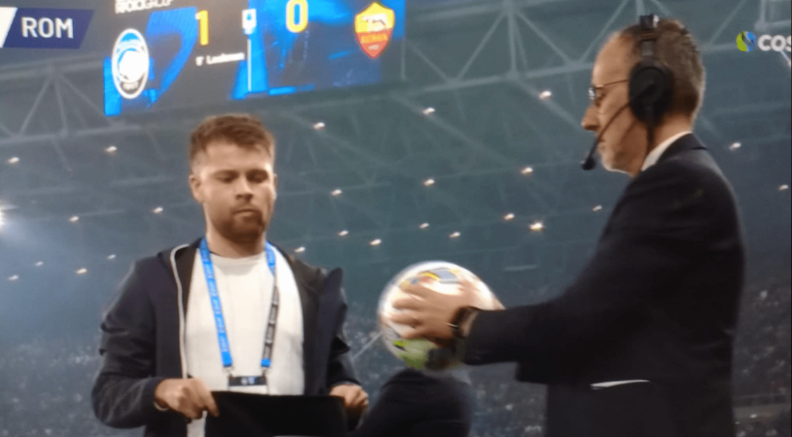 Γιατί στο Αταλάντα - Ρόμα έβαζαν την μπάλα σε μια τσάντα μετά από κάθε γκολ