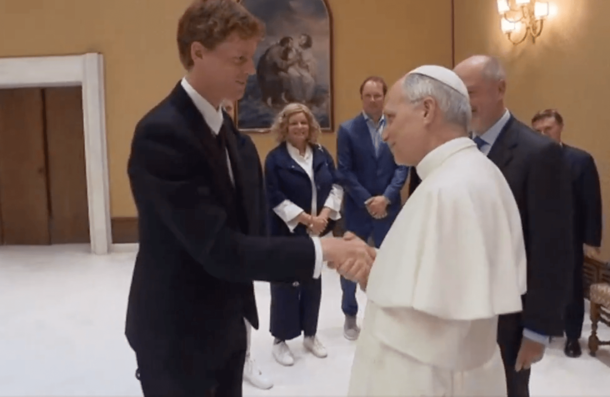 Συνάντησε τον νέο Πάπα ο Σίνερ στο Βατικανό