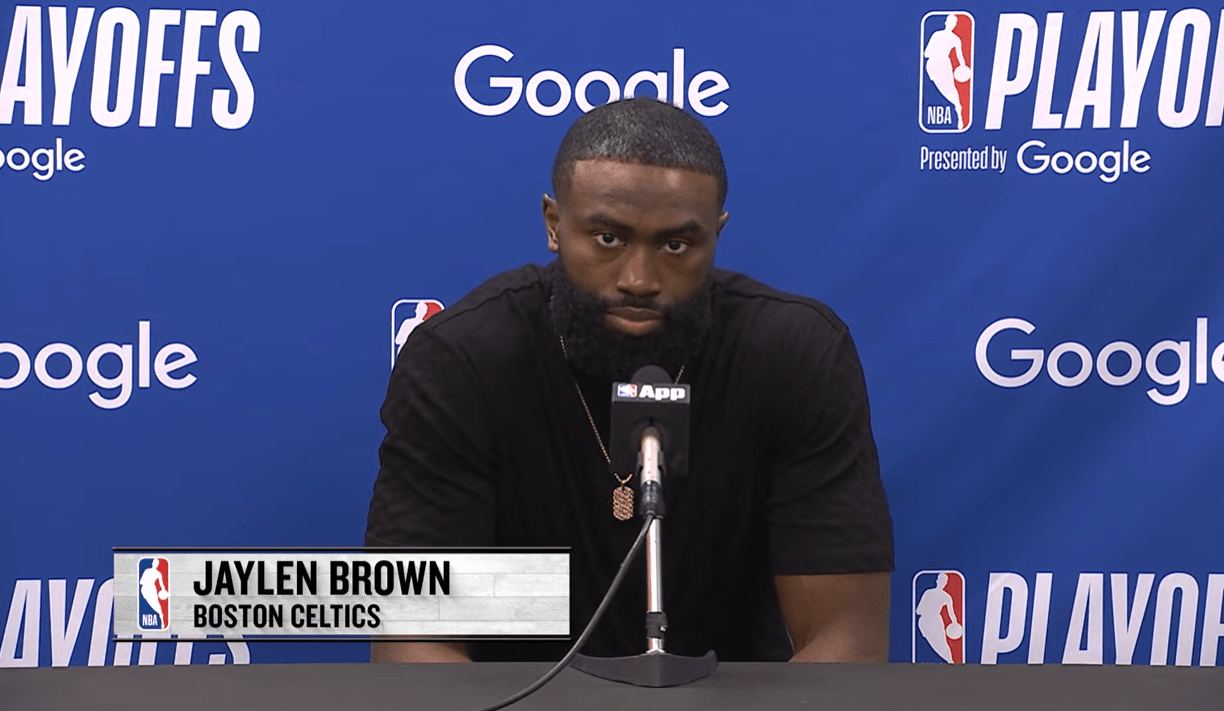 Ο Τζέιλεν Μπράουν με δύο λέξεις είπε τα πάντα για την κατάσταση του Τέιτουμ