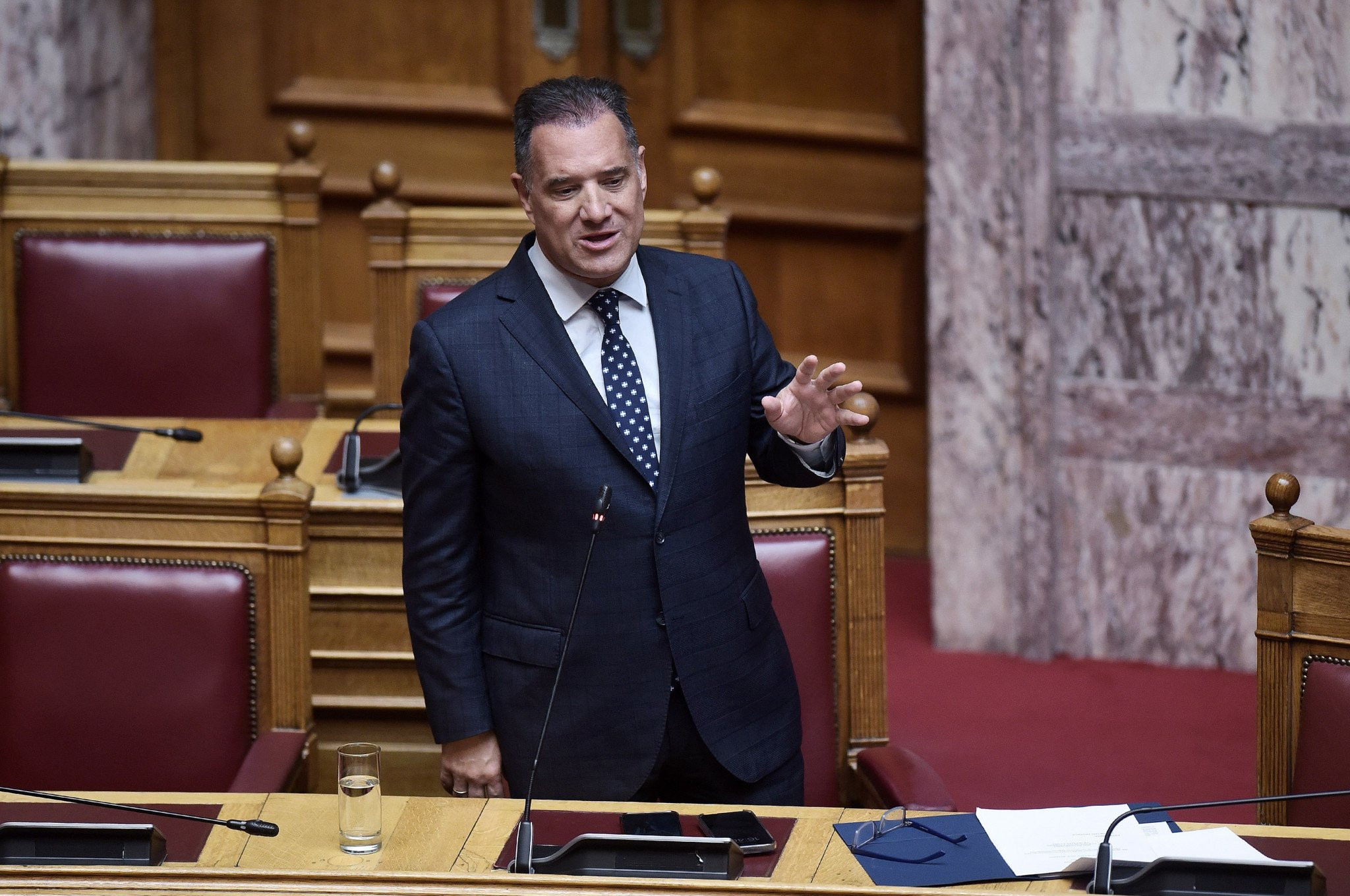 Η... παρέμβαση Άδωνι Γεωργιάδη στο QnA του Αντετοκούνμπο με φιλάθλους