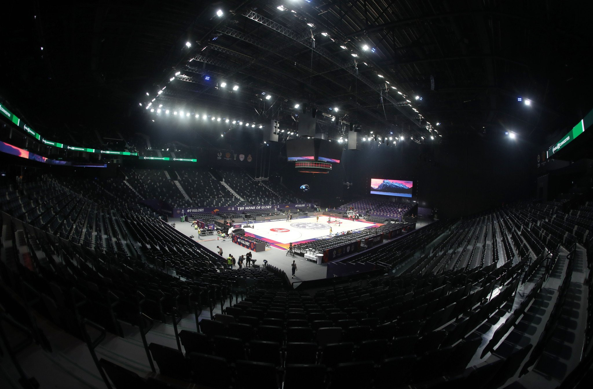 Πανέτοιμη και σε ρυθμούς Final Four η Etihad Arena