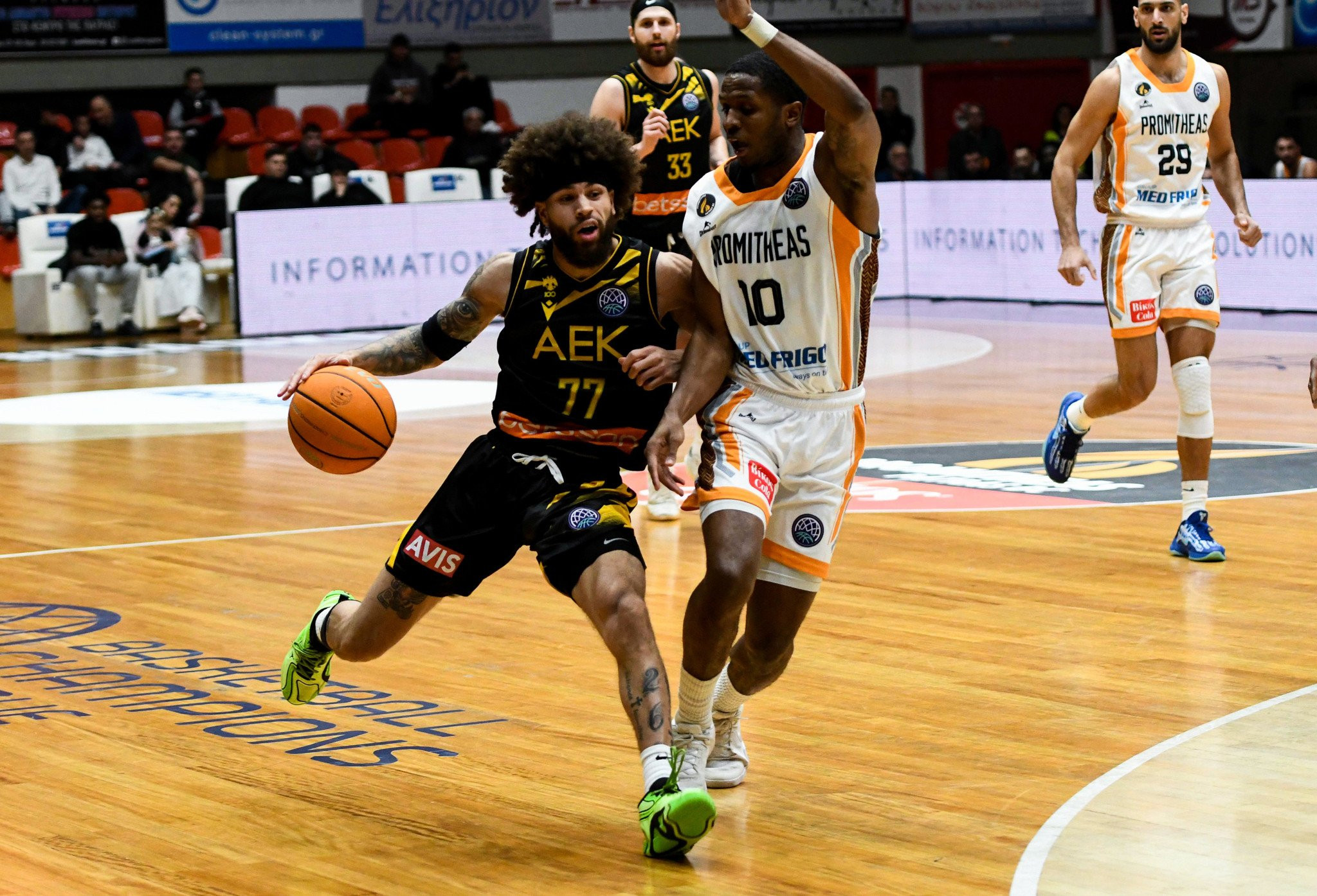 Που θα δείτε τον αγώνα της 3ης θέσης της GBL ανάμεσα σε ΑΕΚ και Προμηθέα