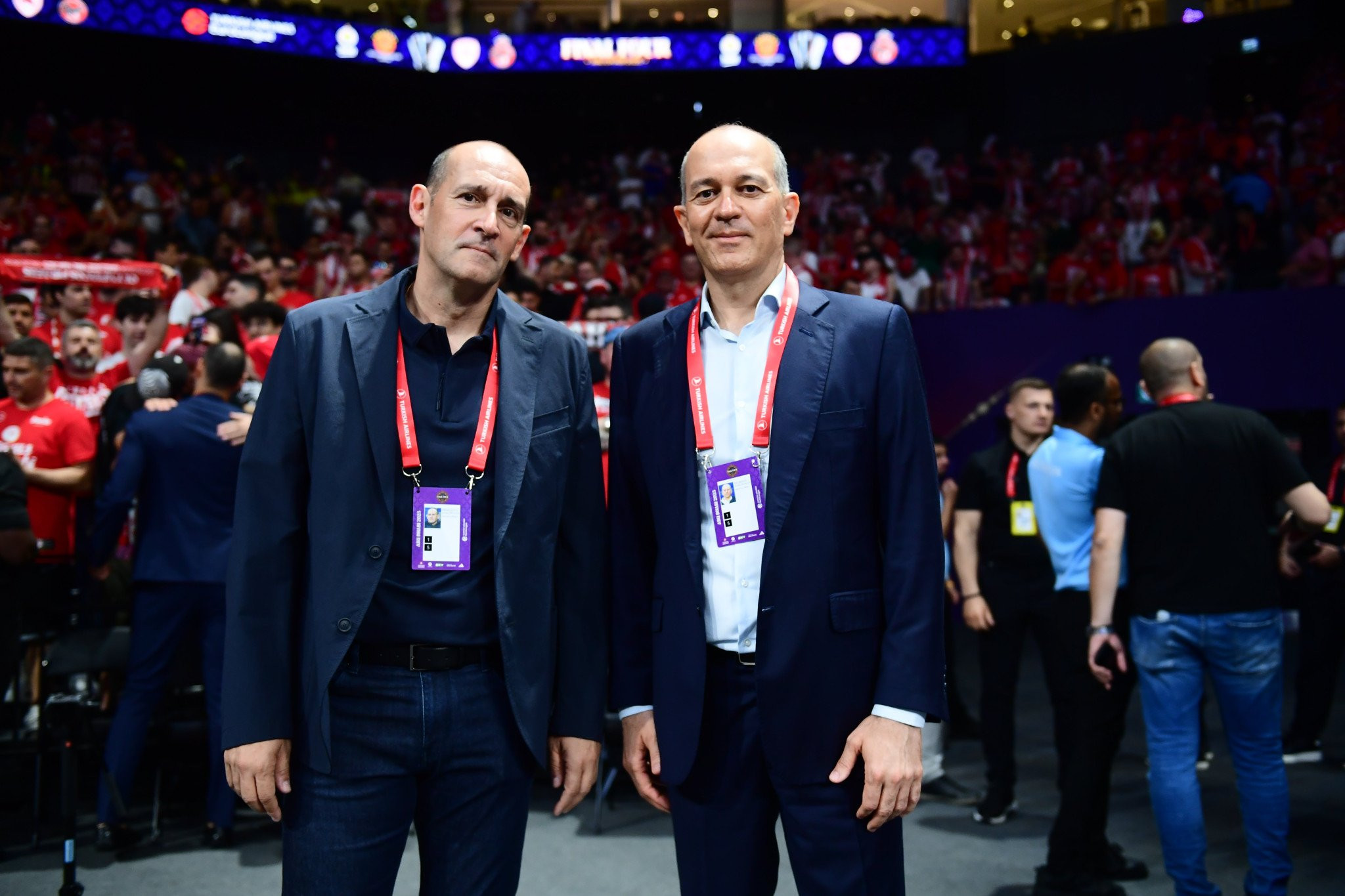 Τα αδέρφια Αγγελόπουλοι κοντά στον Ολυμπιακό στον μεγάλο ημιτελικό με την Μονακό