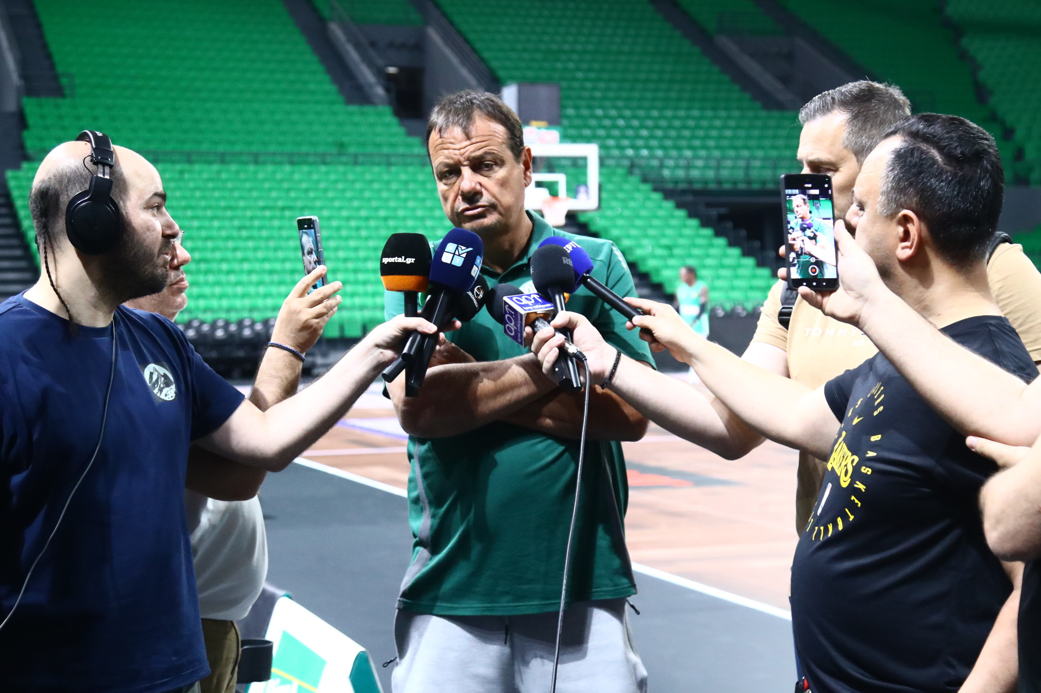 Ένας διαφορετικός Αταμάν: «Κοφτές» και απότομες δηλώσεις πριν τους τελικούς με τον Ολυμπιακό