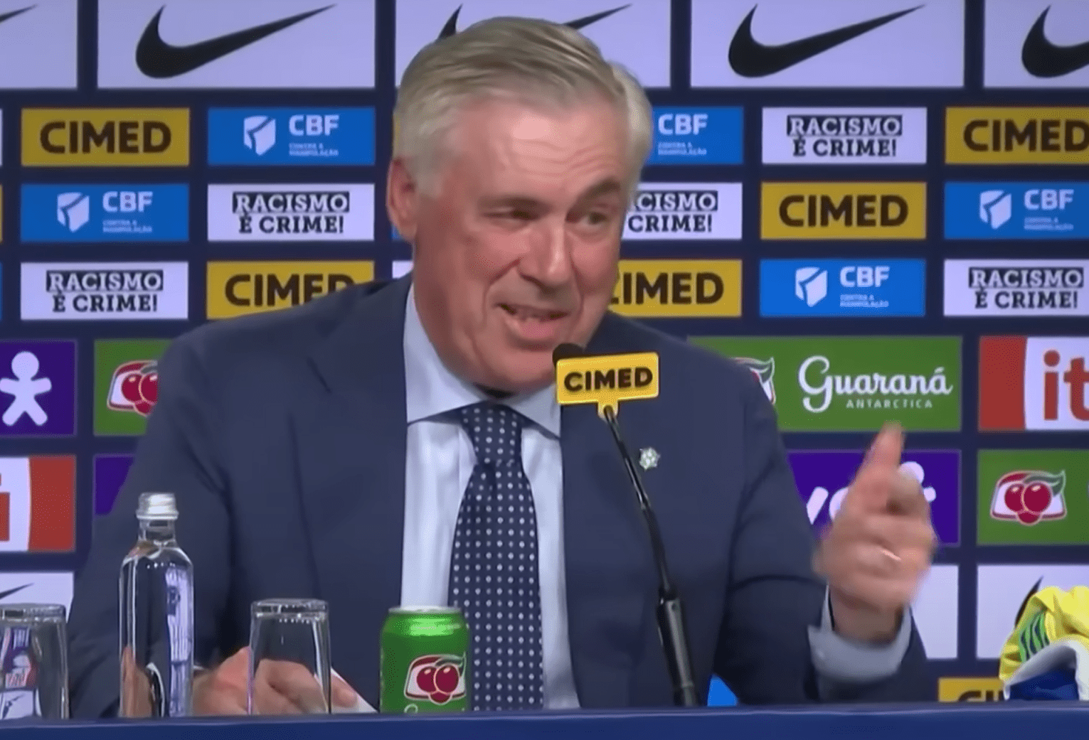 Αντσελότι: «Εχω προπονήσει 34 Βραζιλιάνους και είχα προβλήματα μόνο με έναν»