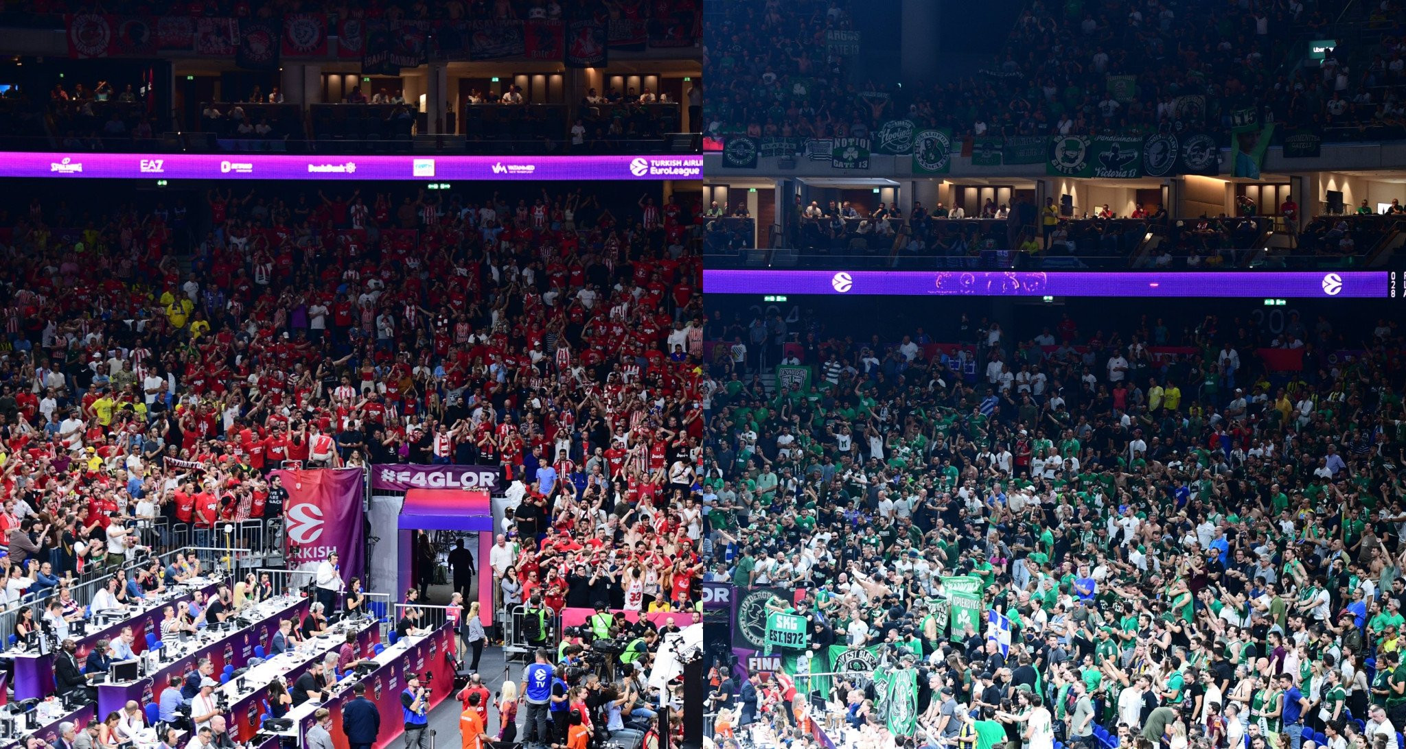 Πόσους φιλάθλους θα έχουν Παναθηναϊκός και Ολυμπιακός στο Άμπου Ντάμπι