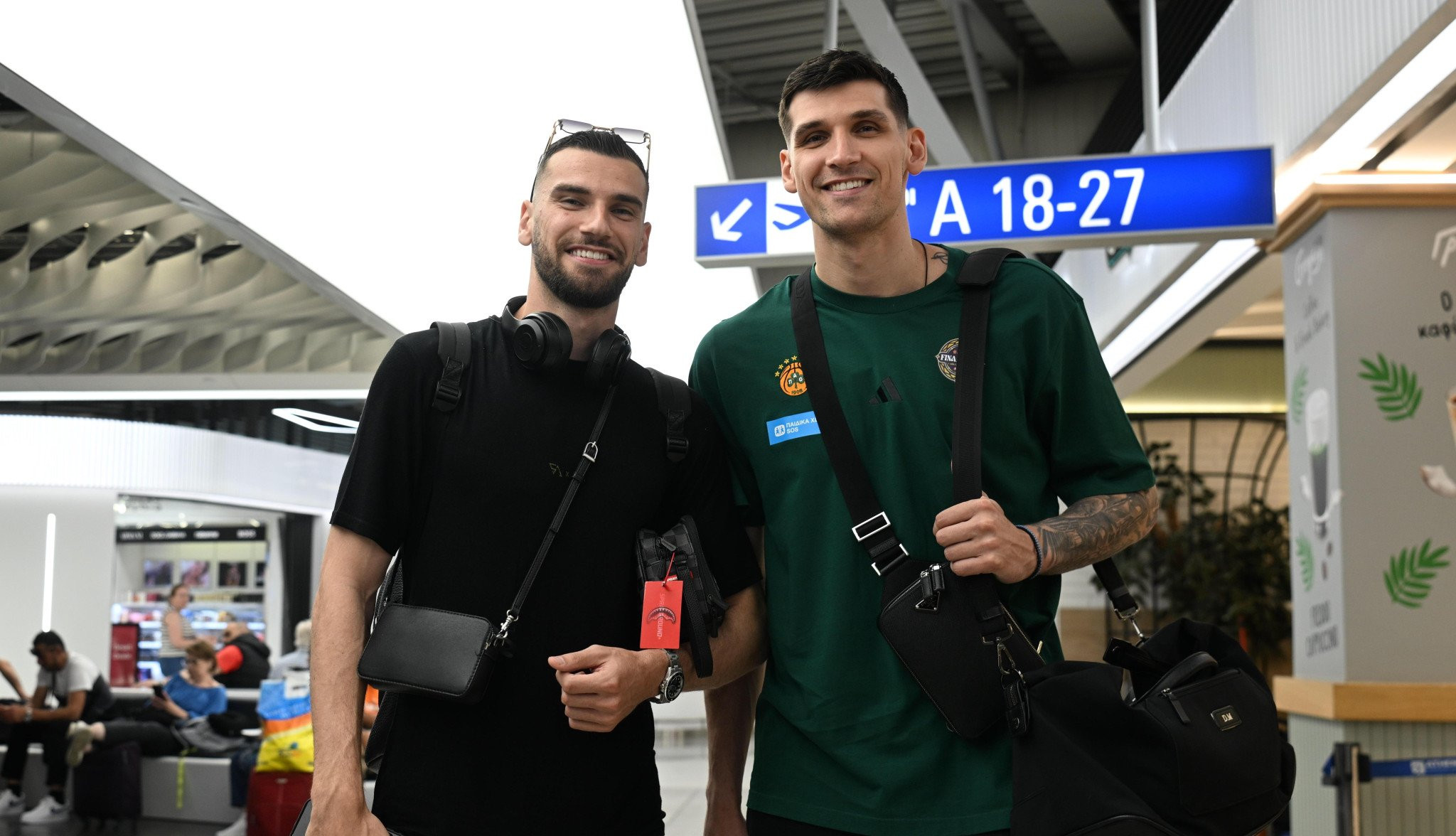 Ο Σίμος Μήτογλου στο πλευρό του αδερφού του στο Final Four του Άμπου Ντάμπι