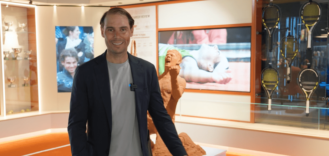 Ο Ναδάλ εγκαινίασε χώρο στο μουσείο του αποκλειστικά για το Roland Garros (video)