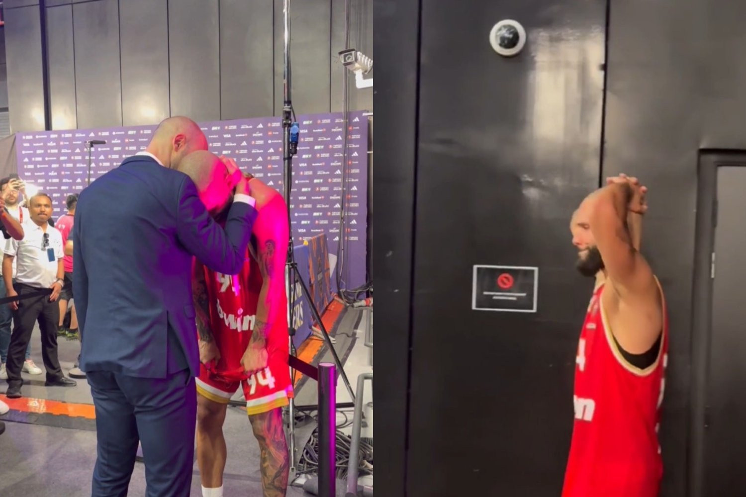 Συγκλόνισε ο Φουρνιέ, περπατούσε μόνος του κλαίγοντας - Τον παρηγόρησε ο Σπανούλης (video)