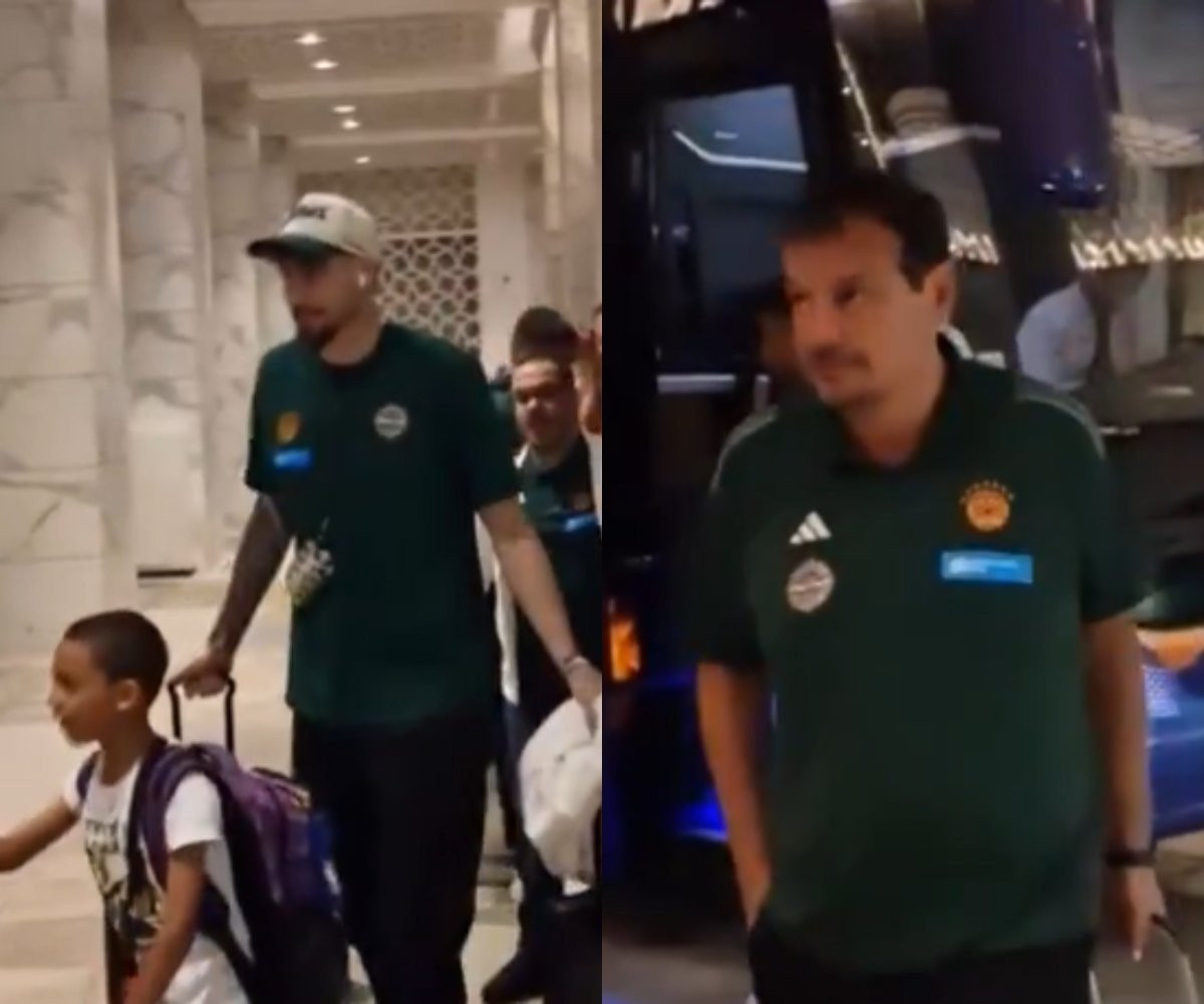 Αποκλειστικό video του Athletiko: H αποστολή του Παναθηναϊκού κατέφθασε στο ξενοδοχείο στο Άμπου Ντάμπι