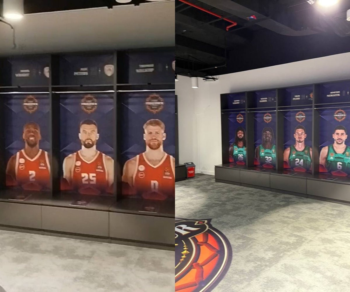 Αυτά είναι τα αποδυτήρια του Παναθηναϊκού και του Ολυμπιακού στην «Etihad Arena» του Άμπου Ντάμπι (video)