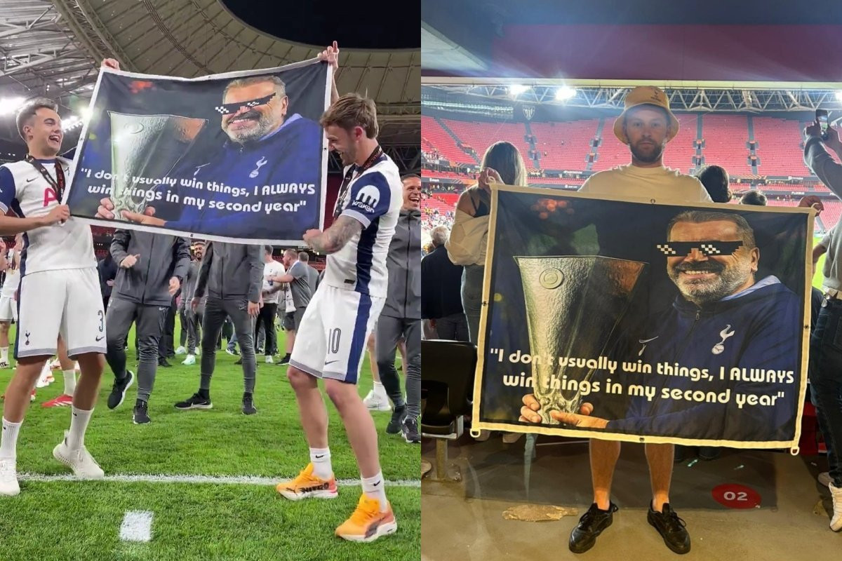 «Κρεμάστε το στο Λούβρο» - Το μυθικό «Thug Life» πανό των παικτών της Τότεναμ για τον Ποστέκογλου