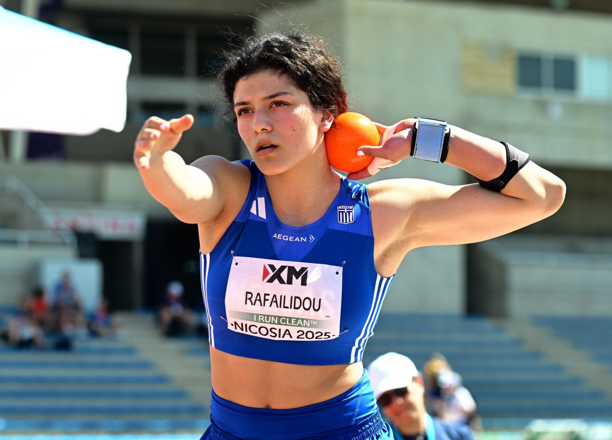 «Άγγιξε» ρεκόρ 27 ετών η Ραφαηλίδου στη σφαιροβολία