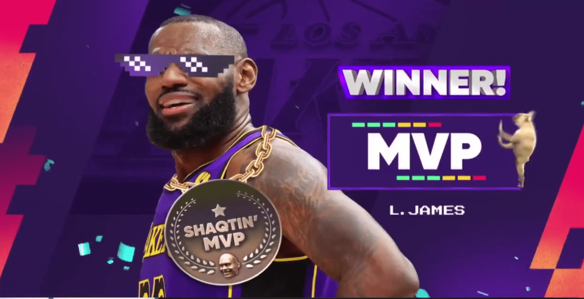 Ο ΛεΜπρόν χάρισε αστείες στιγμές τη φετινή σεζόν και βγήκε επάξια MVP στο... Shaqtin' A Fool