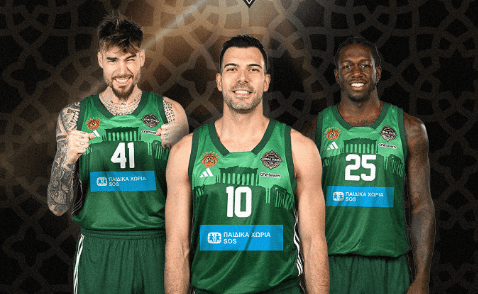 Με αυτή τη φανέλα θα αγωνιστεί στο Final 4 του Άμπου Ντάμπι ο Παναθηναϊκός