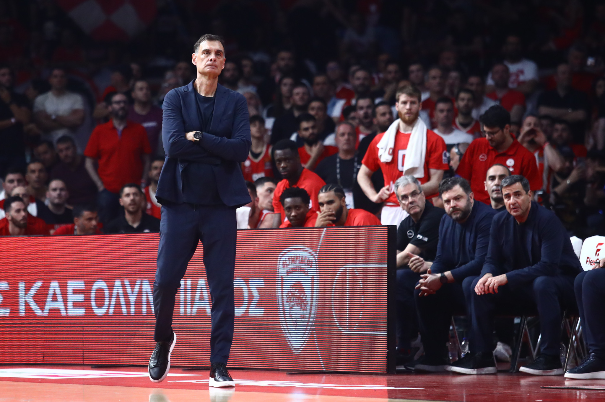 Μπαρτζώκας: «Υπήρχε νευρικότητα πριν από το παιχνίδι με όσα έγιναν, θα πάμε στο ΟΑΚΑ να παλέψουμε»