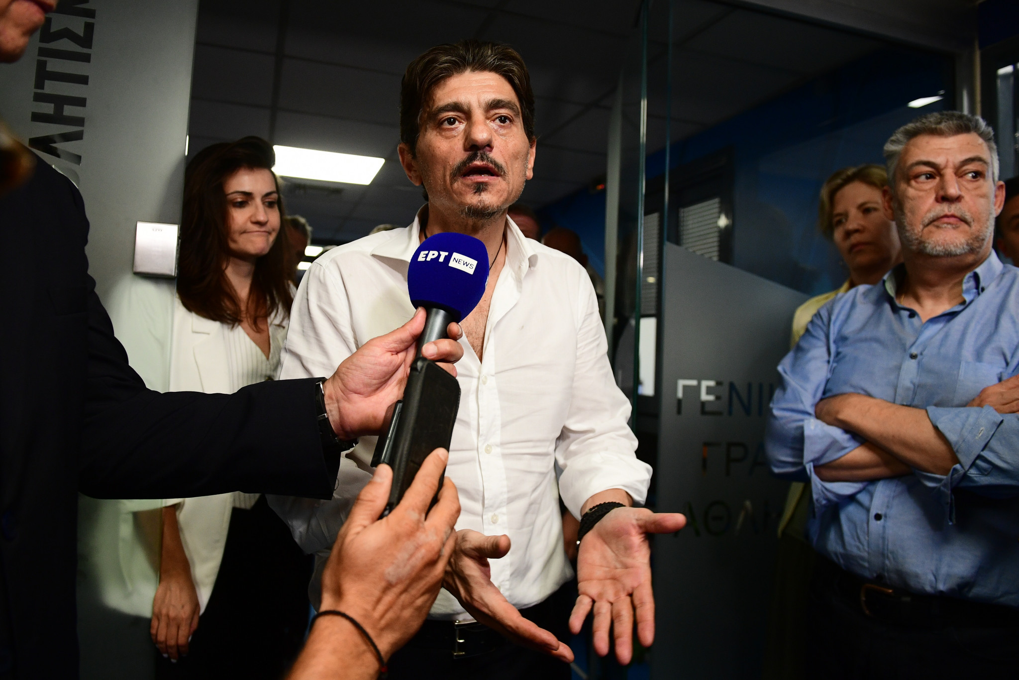 Γιαννακόπουλος μετά τη συνάντηση: «Όλα πήγαν καλά, το πρωτάθλημα θα συνεχιστεί»