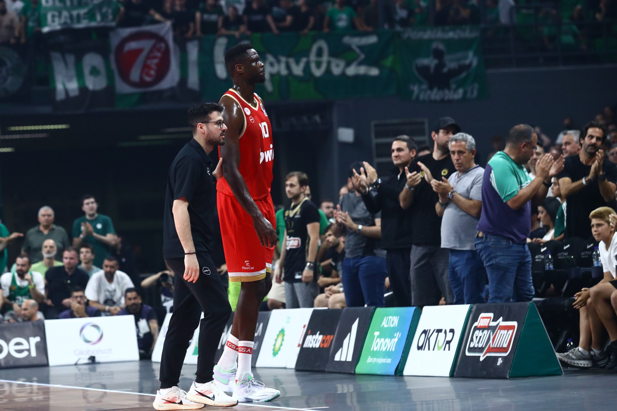 Η ΚΑΕ Παναθηναϊκός ευχήθηκε περαστικά στον τραυματία Μουσταφά Φαλ