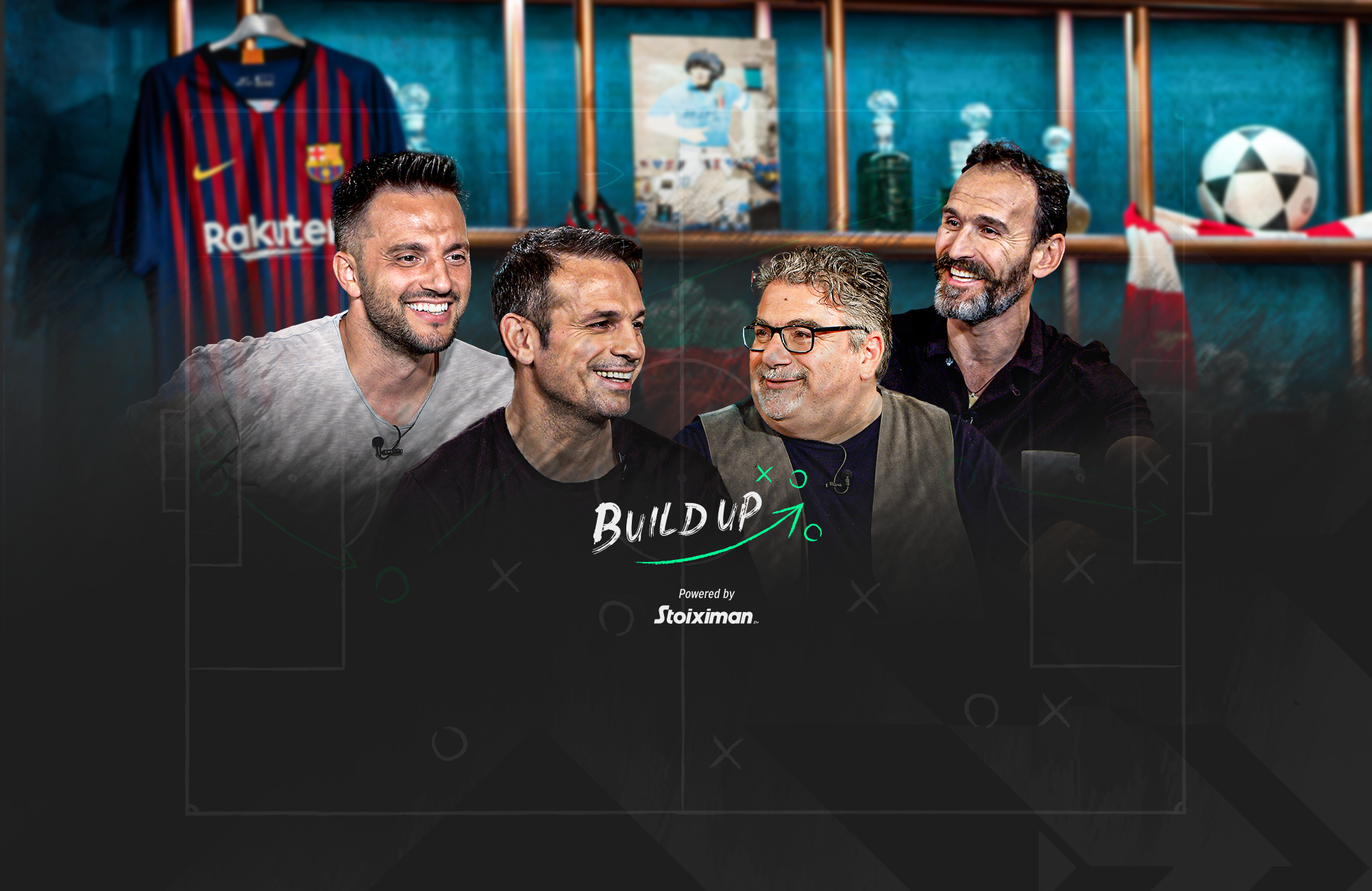 Build up, επεισόδιο 1: Οι Ντέμης Νικολαΐδης και Μιχάλης Τσόχος υποδέχονται τους Νταμπίζα - Σάμαρη