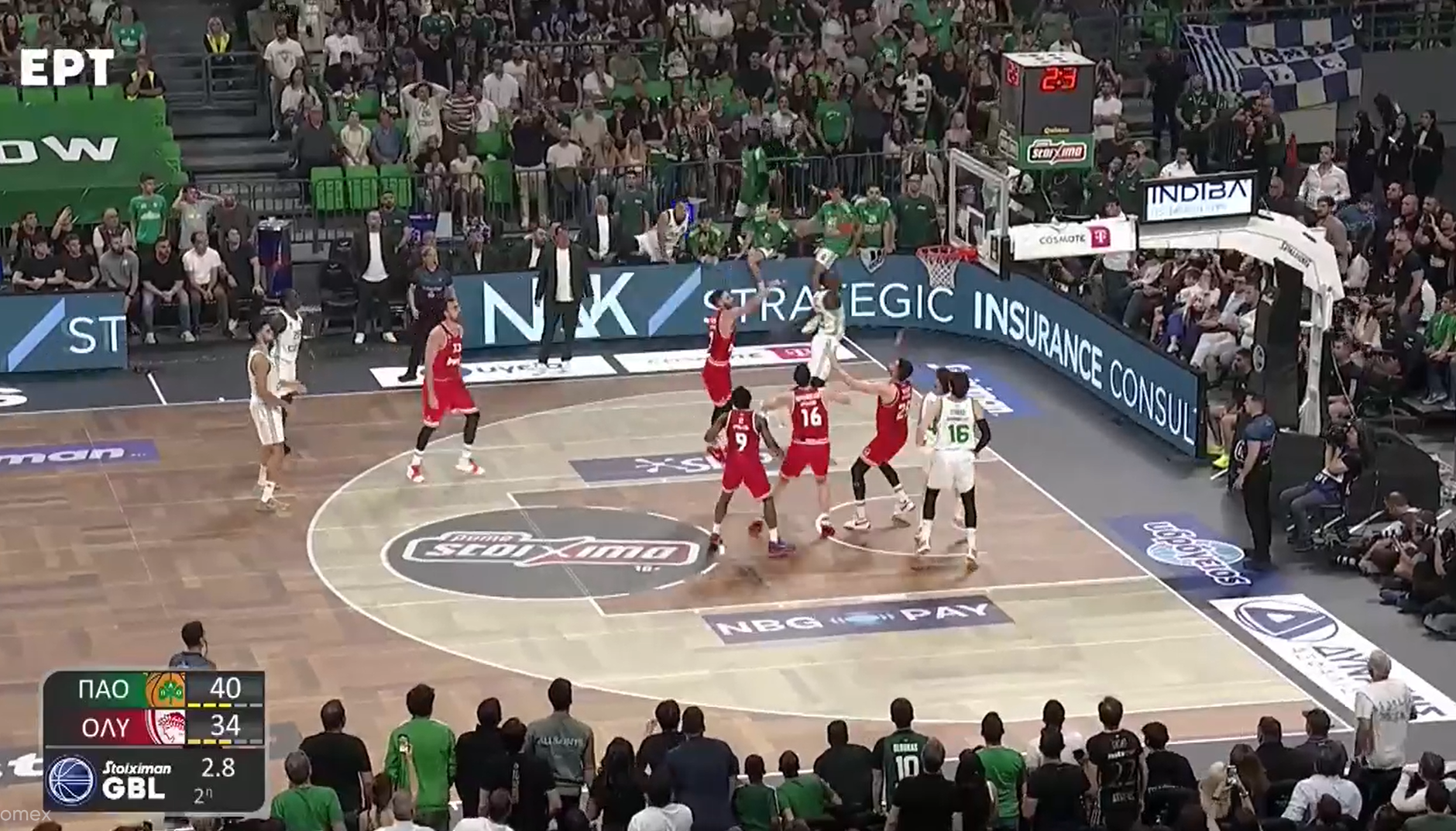 Το... αεροπλανικό buzzer beater του Γκραντ κόντρα στον Ολυμπιακό (video)