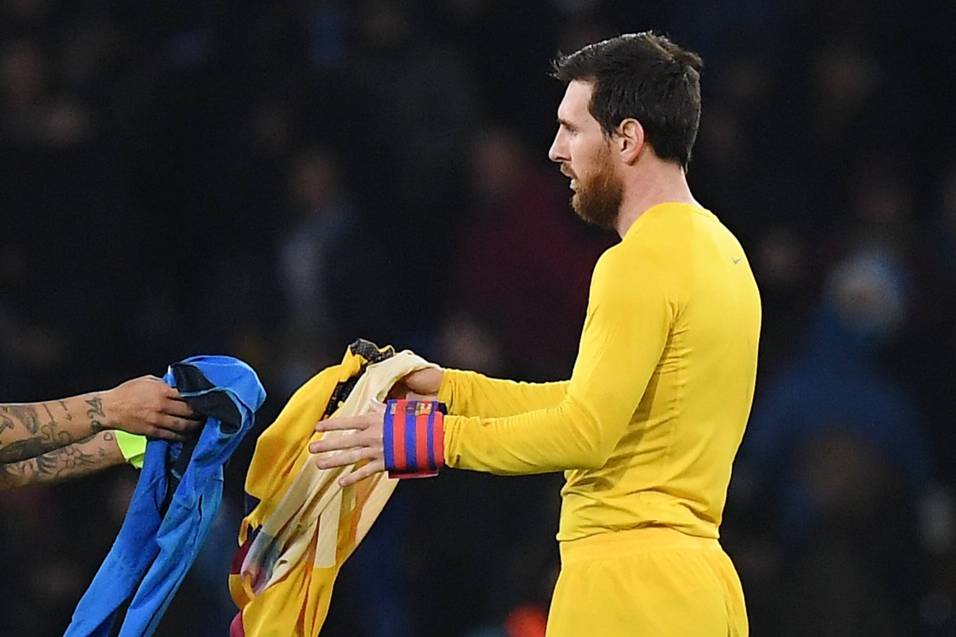 Έγινε η ανταλλαγή φανέλας τρία χρόνια μετά: Μέσι και Ντέιβις τα... βρήκαν