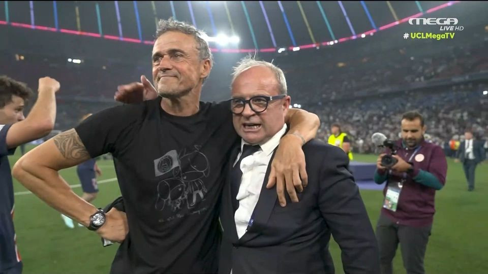 Συγκλόνισε το μπλουζάκι του Λουίς Ενρίκε με την κόρη του (video)