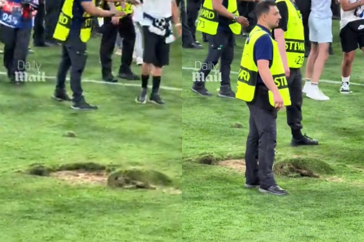 Οπαδοί της Παρί έσκισαν κομμάτια γηπέδου μετά την κατάκτηση του Champions League (video)