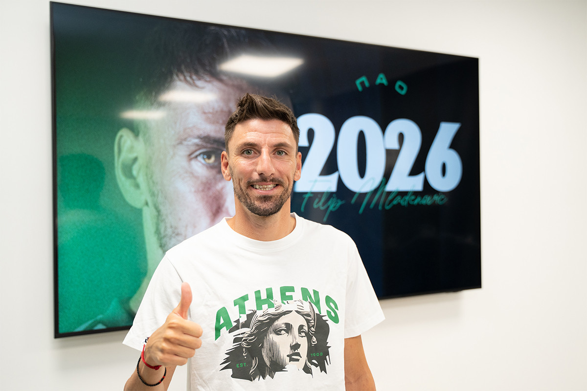 Επίσημο: Ο Φίλιπ Μλαντένοβιτς παραμένει στον Παναθηναϊκό για άλλον ένα χρόνο