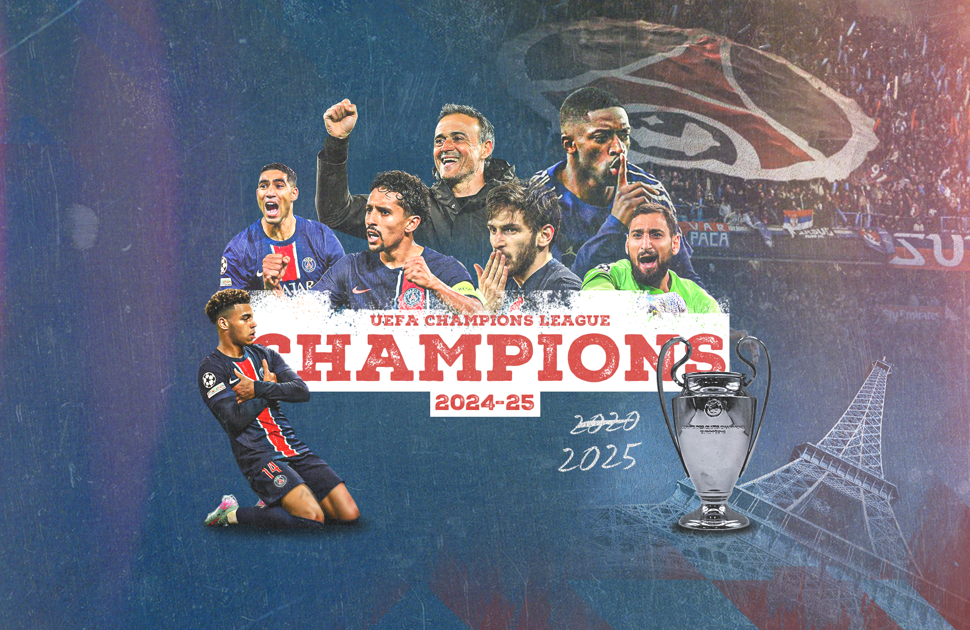 Απίθανο πάρτι της Παρί, πεντάρα στην Ίντερ και για πρώτη φορά πρωταθλήτρια Ευρώπης!