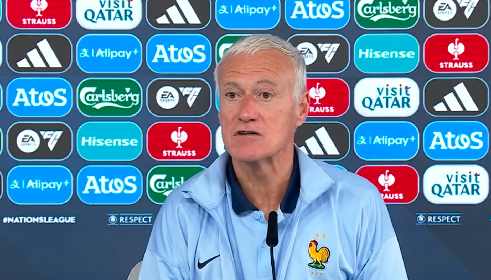 Ο Ντεσάν πήρε θέση για το αν υπάρχει κόντρα Εμπαπέ - Ντεμπελέ με φόντο τη Χρυσή Μπάλα