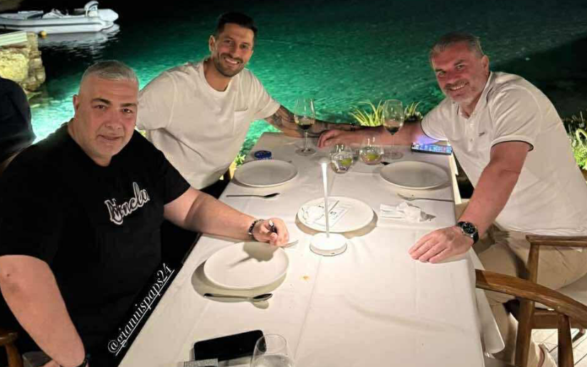 Άγγελος Ποστέκογλου, Παναγιώτης Κονέ και Γιάννης Παπαδόπουλος σε κοινή έξοδο