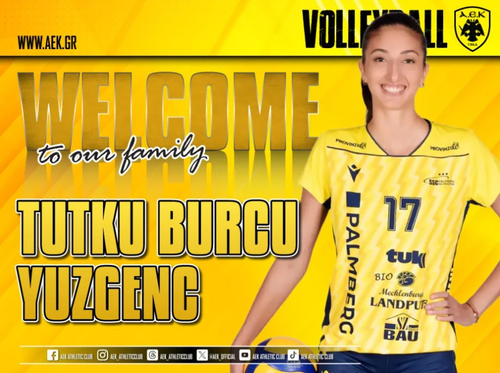 Επίσημα στην ΑΕΚ η διαγώνια Τουτκού Γιουζγκέντς