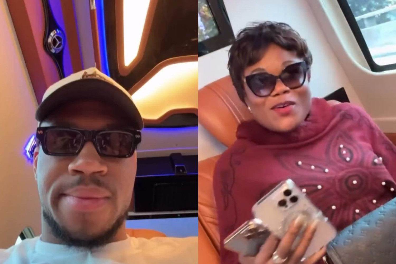 Περιοδεία στη Βραζιλία: Ο Αντετοκούνμπο με τη μάνα και τα αδέλφια του ακούνε Latin και το διασκεδάζουν (video)