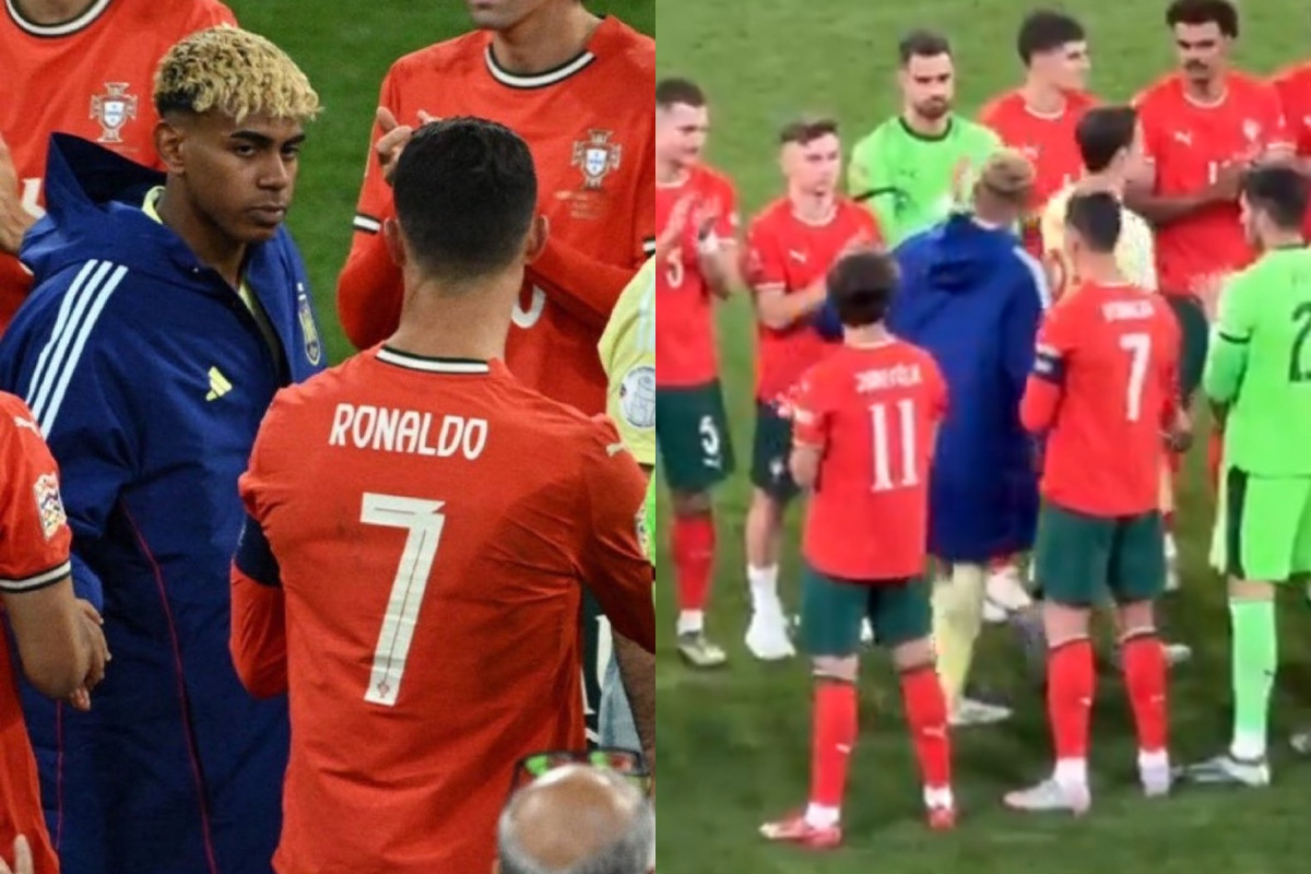 Ψυχρό επεισόδιο: Ο Γιαμάλ αρνήθηκε να δώσει το χέρι στον Κριστιάνο μετά τον χαμένο τελικό