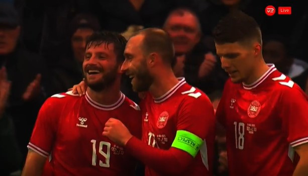 Πεντάρα της Δανίας στο φιλικό με Λιθουανία πριν το ματς με την Ελλάδα