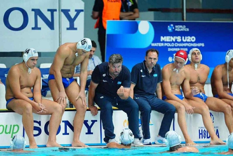 Τρίτη στους ομίλους η Εθνική πόλο Κ20, θα παίξει νοκ-άουτ για την πρόκριση στην οκτάδα