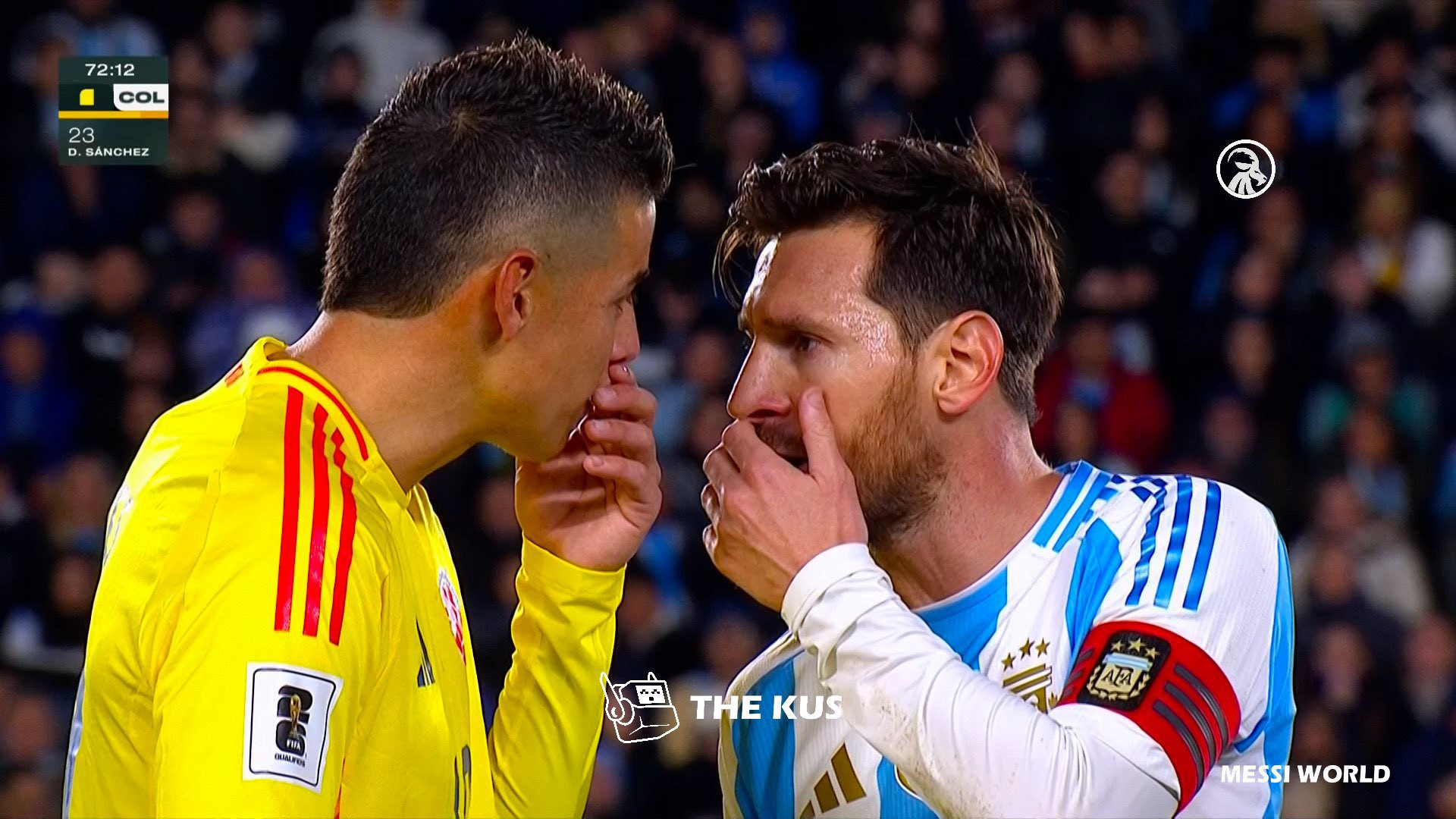 Ο Χάμες «μανούριασε» με τον Μέσι - «Μιλάς πολύ» (video)