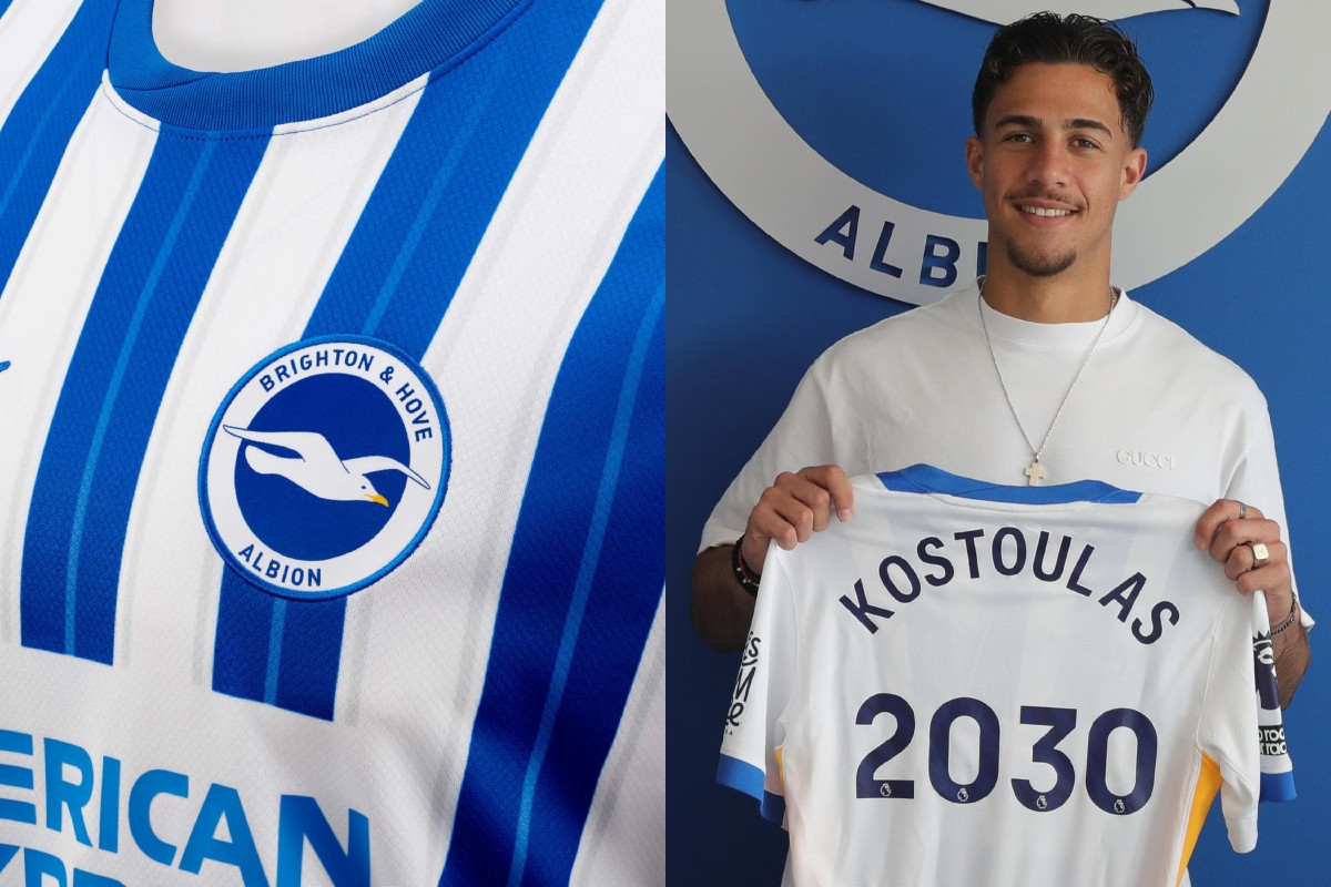 Πόσο κοστίζει και από πού μπορείτε να αγοράσετε τη νέα φανέλα του Κωστούλα με την Μπράιτον